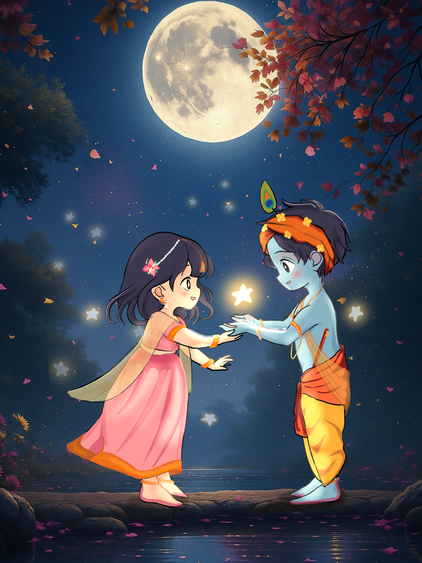 Shri RadhaKrishna Divine Star