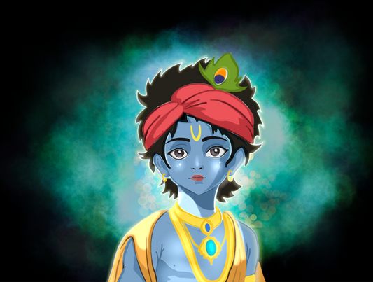 Shri Krishna Divine Art